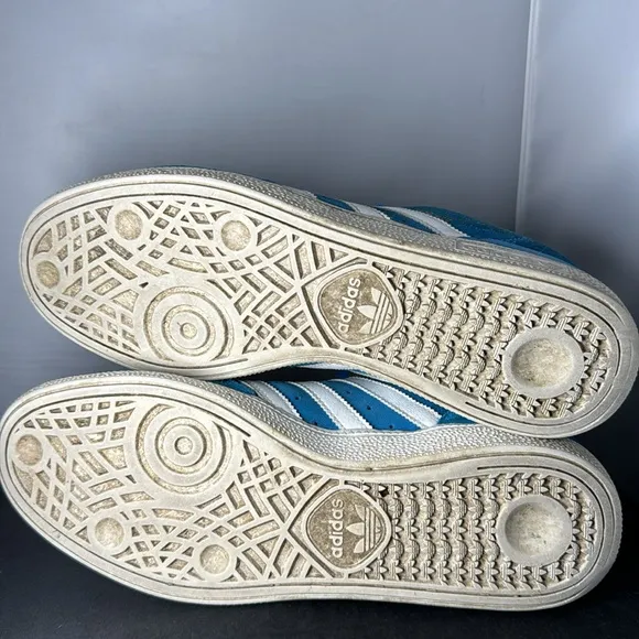 Adidas Busenitz Mens Low Top Skateboarding Shoes blue Size 10 rare colorway