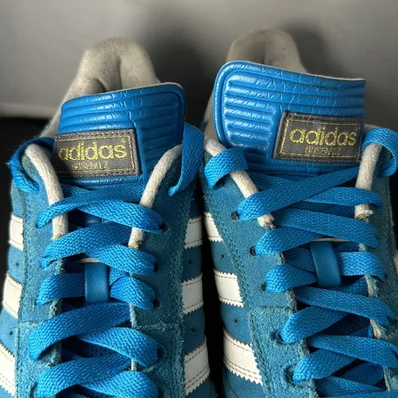 Adidas Busenitz Mens Low Top Skateboarding Shoes blue Size 10 rare colorway