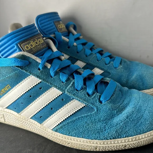 Adidas Busenitz Mens Low Top Skateboarding Shoes blue Size 10 rare colorway