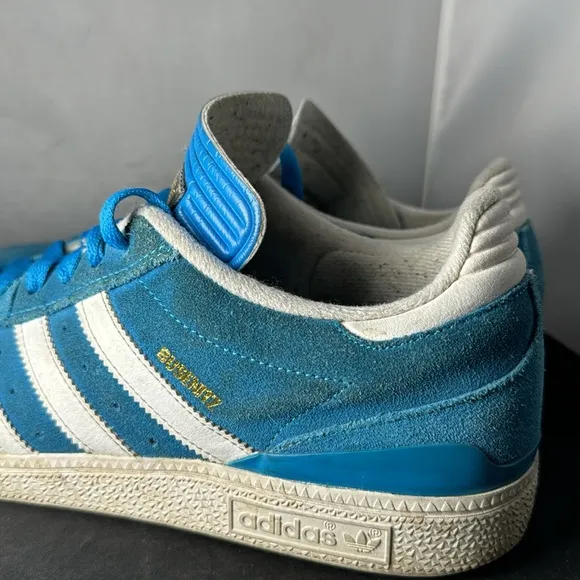 Adidas Busenitz Mens Low Top Skateboarding Shoes blue Size 10 rare colorway