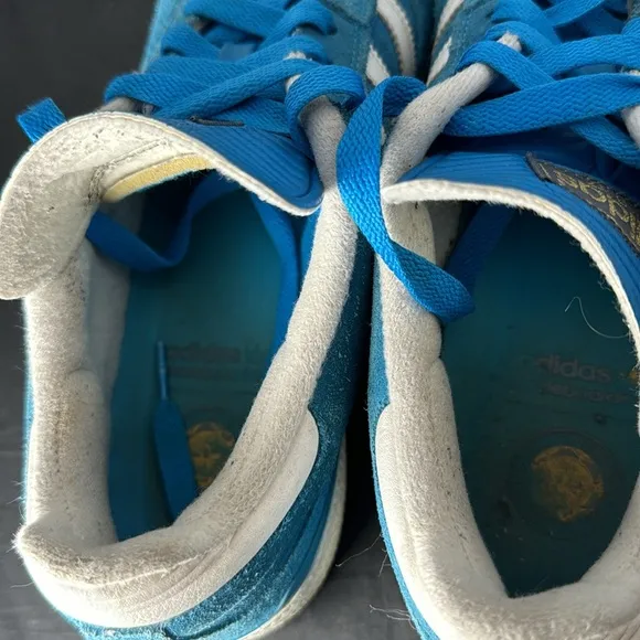 Adidas Busenitz Mens Low Top Skateboarding Shoes blue Size 10 rare colorway