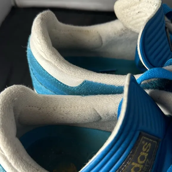 Adidas Busenitz Mens Low Top Skateboarding Shoes blue Size 10 rare colorway
