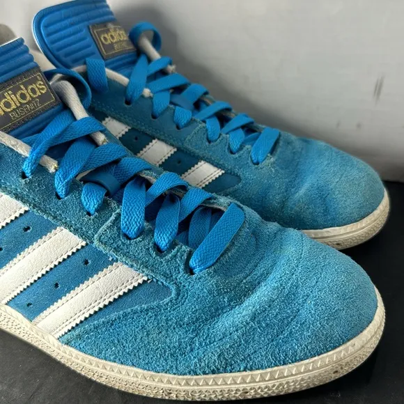 Adidas Busenitz Mens Low Top Skateboarding Shoes blue Size 10 rare colorway