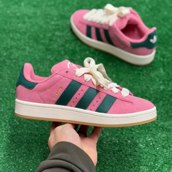Adidas Campus 00s Low Womens Sportswear Shoes Pink JI2015 NEW Multi Sz