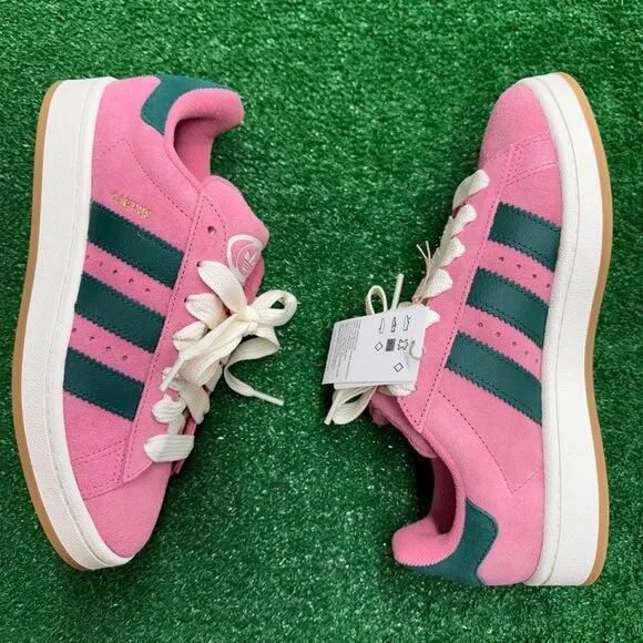 Adidas Campus 00s Low Womens Sportswear Shoes Pink JI2015 NEW Multi Sz