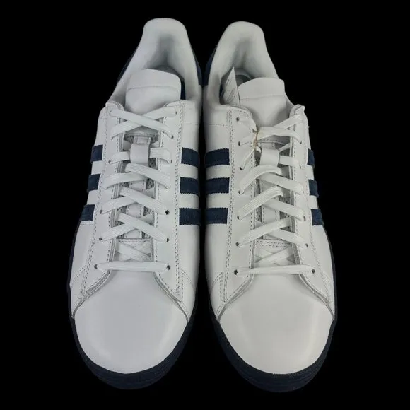 Adidas Campus ADV Mirrored Lines White Navy Blue Shoes HP9104 Men's Sizes 7 - 14