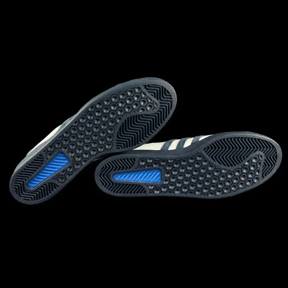 Adidas Campus ADV Mirrored Lines White Navy Blue Shoes HP9104 Men's Sizes 7 - 14