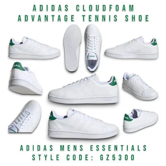 Adidas Cloudfoam Advantage Tennis Shoe Sneakers GZ5300 Men's Essentials Size 10
