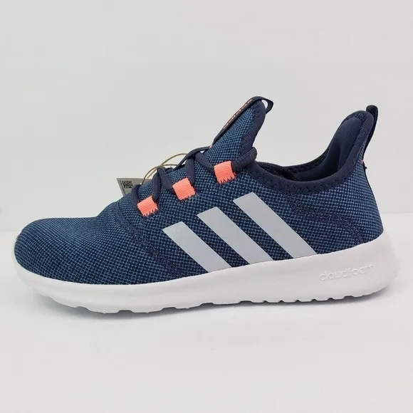 Adidas Cloudfoam Pure 2.0 K Boys Sz 6 Womens Sz 7 Blue Sneaker Shoes GY6591
