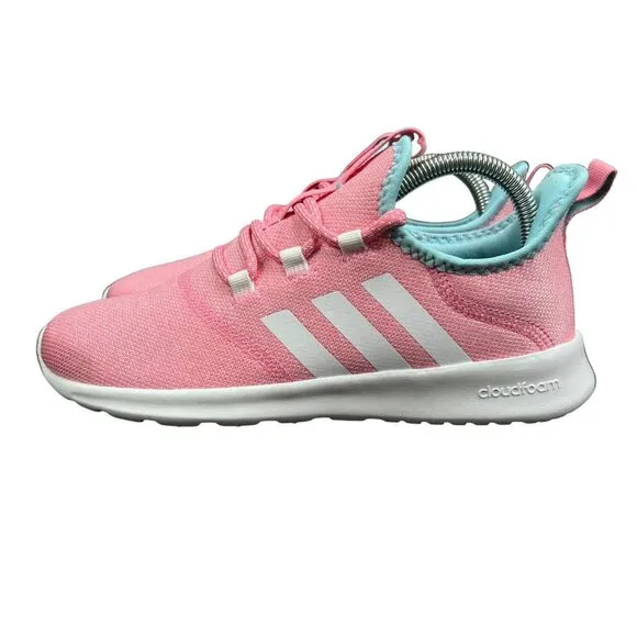 Adidas Cloudfoam Pure 2.0 Pink Blue White GY4495 Youth Girl's Size 6.5 Y (GS)