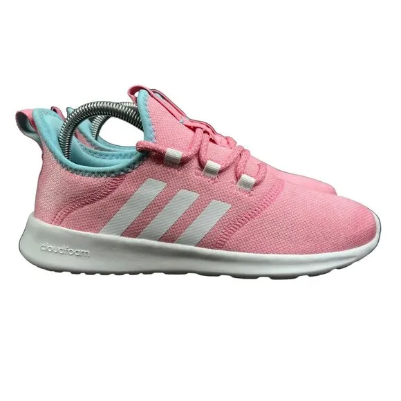 Adidas Cloudfoam Pure 2.0 Pink Blue White GY4495 Youth Girl's Size 6.5 Y (GS)