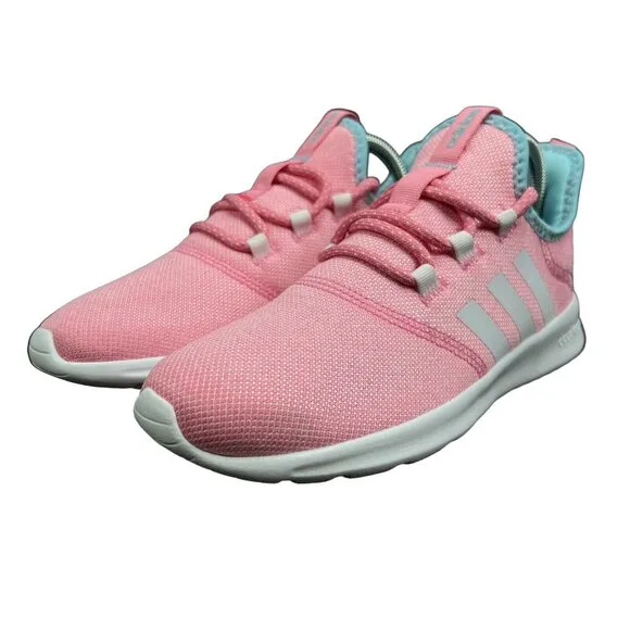 Adidas Cloudfoam Pure 2.0 Pink Blue White GY4495 Youth Girl's Size 6.5 Y (GS)