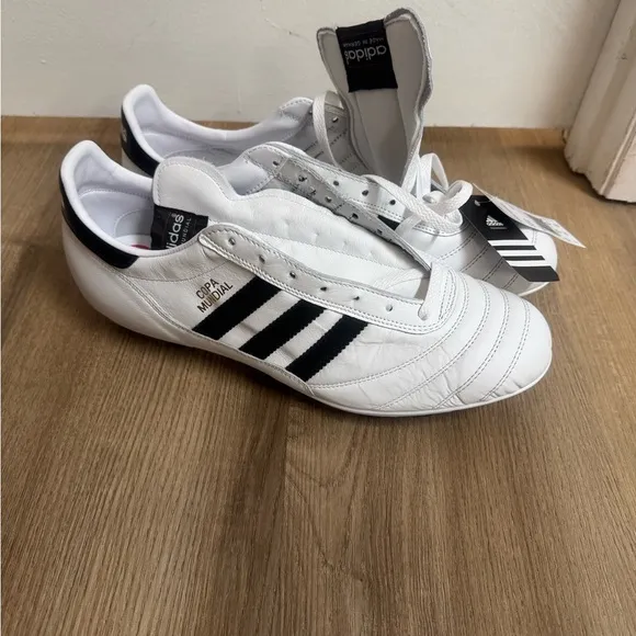 adidas COPA MUNDIAL ID4050 Cloud White Core Black Gold Metallic Size 11 Men New