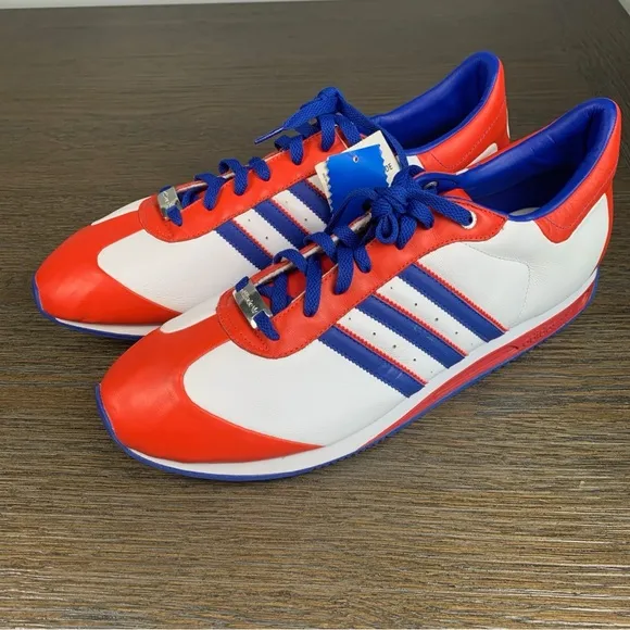 Adidas Country Attitude Dominican Republic 2006 Sz 15 Red White Blue Sneakers