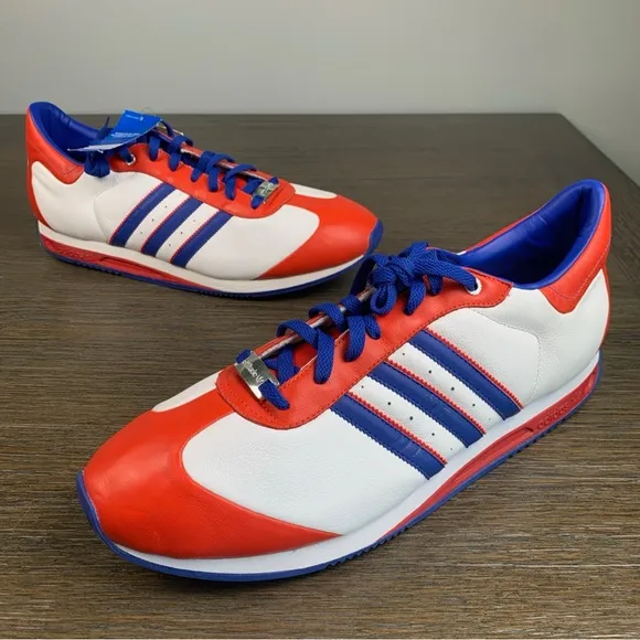 Adidas Country Attitude Dominican Republic 2006 Sz 15 Red White Blue Sneakers