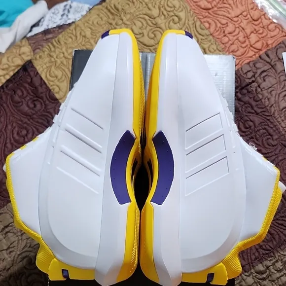 Adidas Crazy 1 Kobe Bryant Lakers Colorway Basketball Shoes Mens Size 9