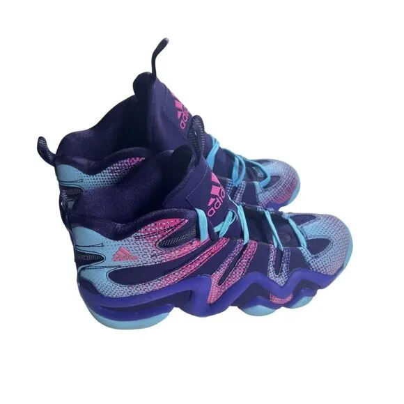 Adidas Crazy 8 Basketball Shoes Purple/Blue Men's Size 8 AQ8463
