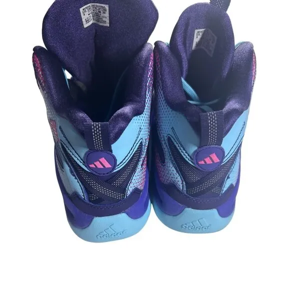 Adidas Crazy 8 Basketball Shoes Purple/Blue Men's Size 8 AQ8463
