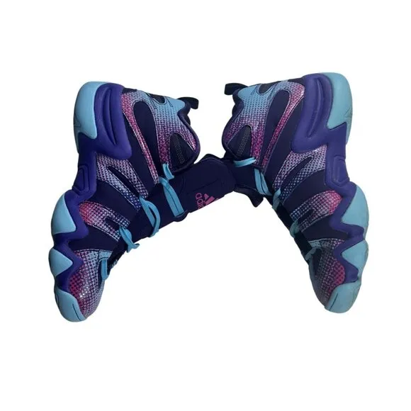 Adidas Crazy 8 Basketball Shoes Purple/Blue Men's Size 8 AQ8463