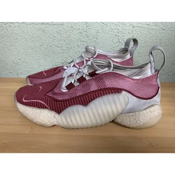 Adidas Crazy BYW II Shoes Mens Size 10 Boost Low Trace Maroon Lace
