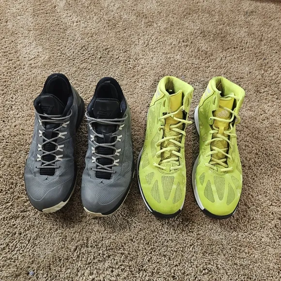 Adidas Crazy Shadow 2 Electricity Yellow   Nike Air Jordan CP3 VIII - Men sz 12