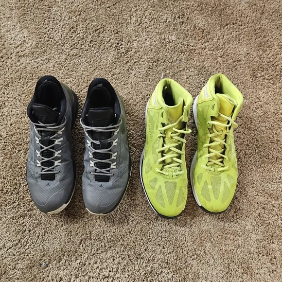 Adidas Crazy Shadow 2 Electricity Yellow   Nike Air Jordan CP3 VIII - Men sz 12