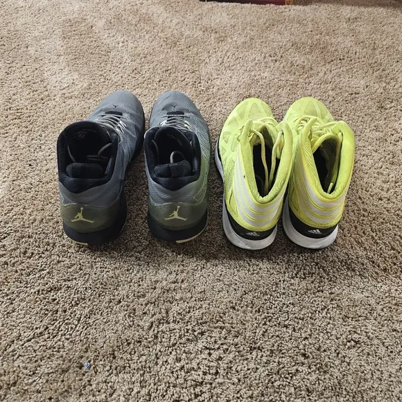 Adidas Crazy Shadow 2 Electricity Yellow   Nike Air Jordan CP3 VIII - Men sz 12