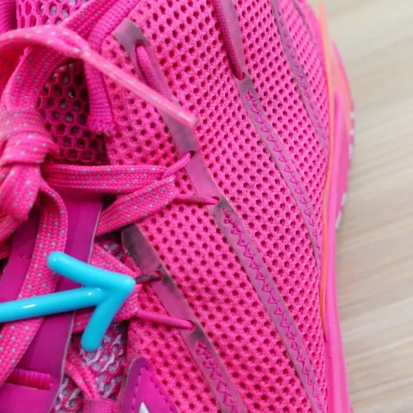 Adidas Dame 7 I Am my Own Fan Basketball Shoes Mens 15 Team Shock Pink Graffiti