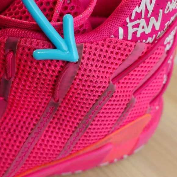 Adidas Dame 7 I Am my Own Fan Basketball Shoes Mens 15 Team Shock Pink Graffiti