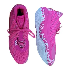 Adidas Dame 7 I Am My Own Fan Team Shock Pink Sneaker Shoe ART FY9359 SZ 17