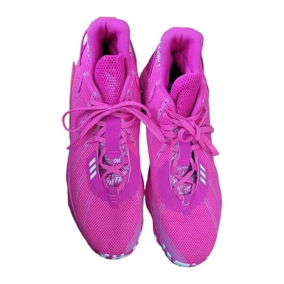 Adidas Dame 7 I Am My Own Fan Team Shock Pink Sneaker Shoe ART FY9359 SZ 17