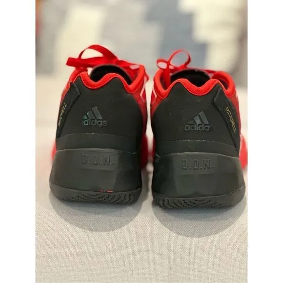 Adidas Don Issue #4 J Mitchell Basketball Shoes Red Black US 6.5 Mens