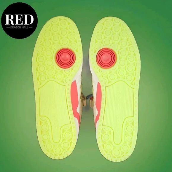 Adidas Dr. Seuss x Forum Low The Grinch Cream White Shoes - Men's Size 10