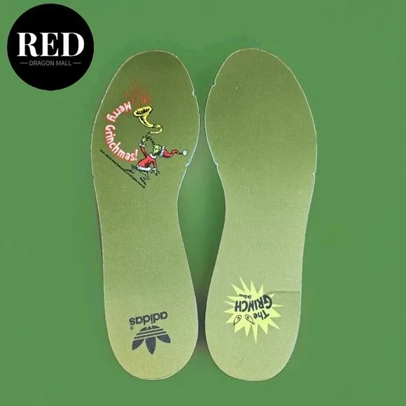 Adidas Dr. Seuss x Forum Low The Grinch Cream White Shoes - Men's Size 10