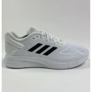 Adidas Duramo 10 Mens White Black Low Top Running Shoes Sneakers GW8348