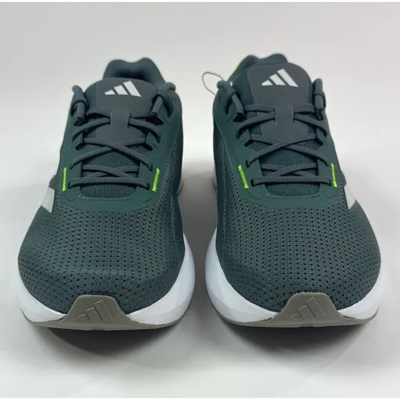 Adidas Duramo SL Mens Size 12 Green White Low Top Running Shoes Sneakers IF3886