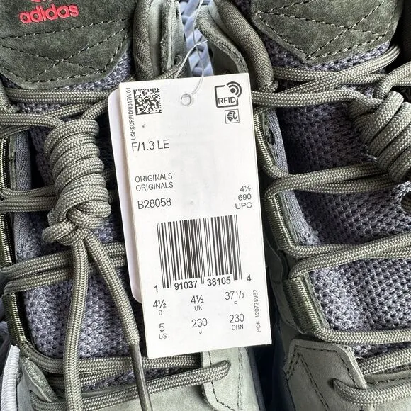 Adidas F/1.3 LE Night Cargo Men's Athletic Shoes B28058 Size 5