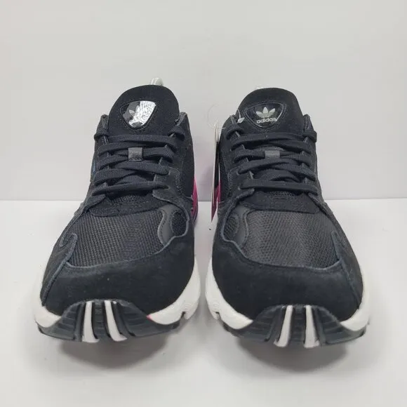 Adidas Falcon Women's Black Shock Pink Running Shoes CG6219 US Size 9 NWT