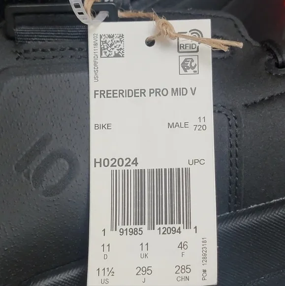 Adidas Five Ten Freerider Pro Mid VCS Mountain Bike Shoes H02024 Size 11.5 New