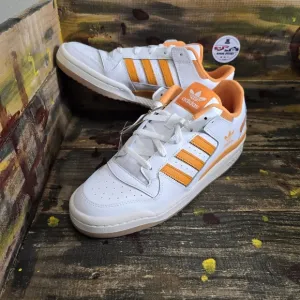 Adidas Forum Low CL Mens Sportswear Shoes‎ White IH7831 NEW Sz 10.5