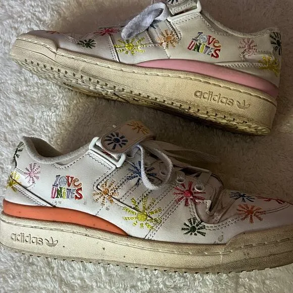 Adidas Forum Low Pride Shoes Size 7.5