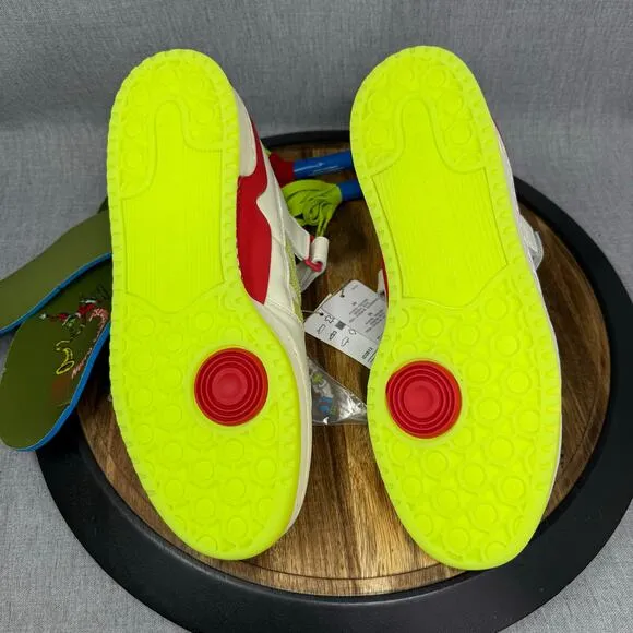 adidas Forum Low x Grinch Men's Size 10.5 Shoes White Green Red ID3512