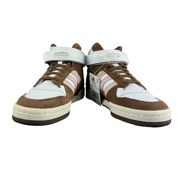 Adidas Forum Mid Chocolate To My Strawberry Brown Shoes GY6802 Men's Sz 9 - 11.5