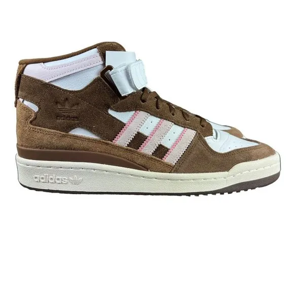 Adidas Forum Mid Chocolate To My Strawberry Brown Shoes GY6802 Men's Sz 9 - 11.5