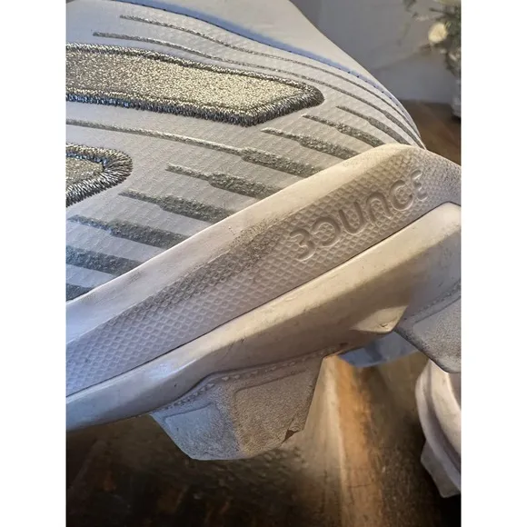 Adidas® Freak MD 20 Football Cleats White &amp; Metallic Silver Size 8.5 FW3576