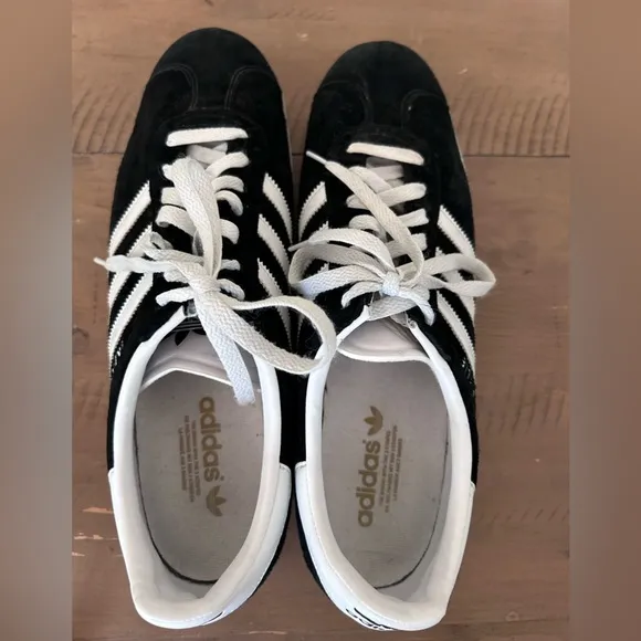 Adidas Gazelle Black Low Top Men’s - Size 14