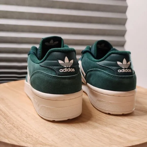 Adidas green Rivalry Low Shoes mens 10