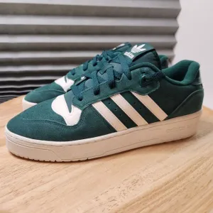 Adidas green Rivalry Low Shoes mens 10