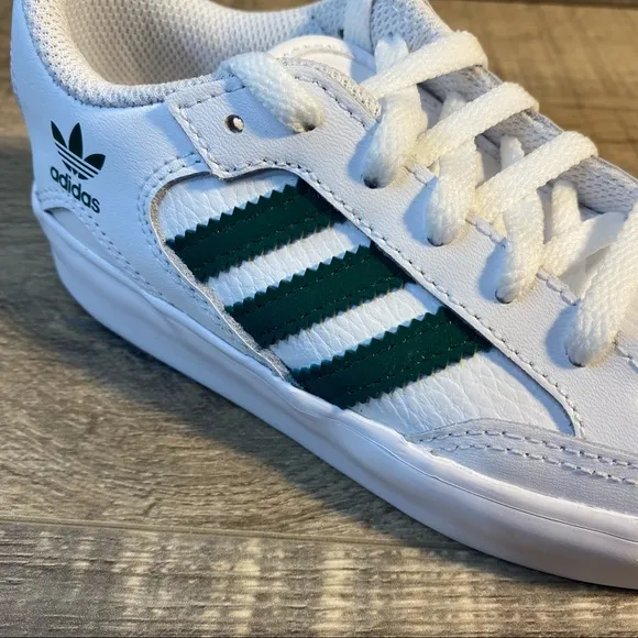 Adidas Hardcourt Low Infants ‘White Pine Green’