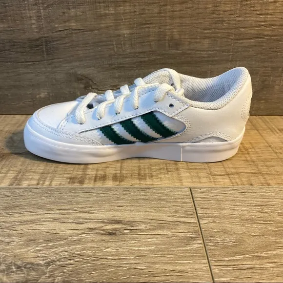 Adidas Hardcourt Low Infants ‘White Pine Green’